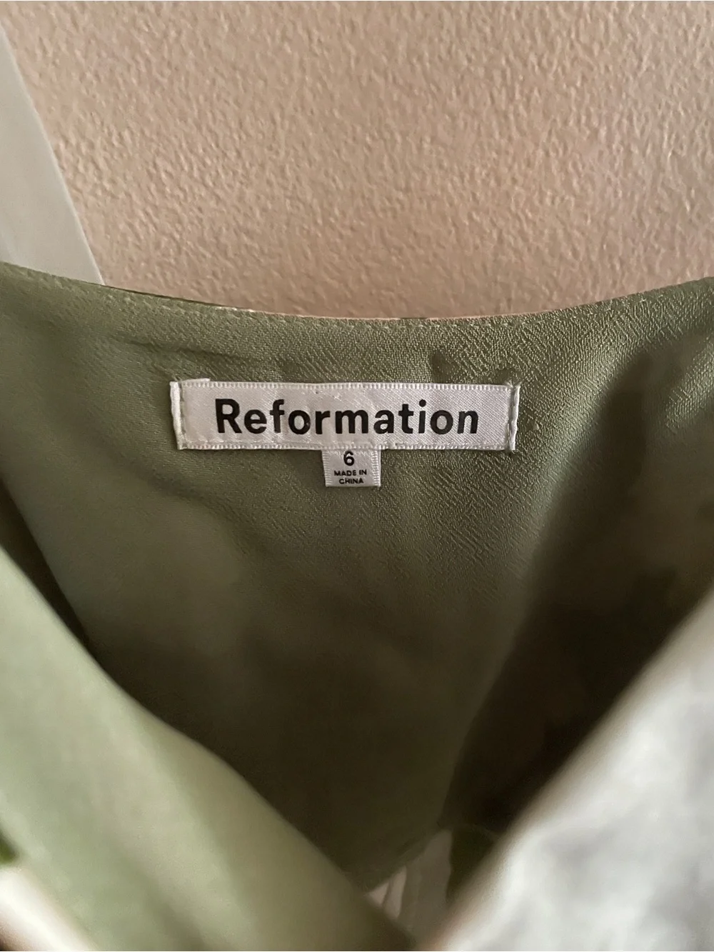 Reformation Alene Silk Slip Midi Dress with Tie Straps - Picture 11 of 15